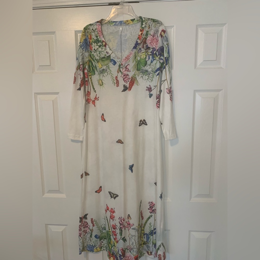 Floral Long Sleeve Dress
